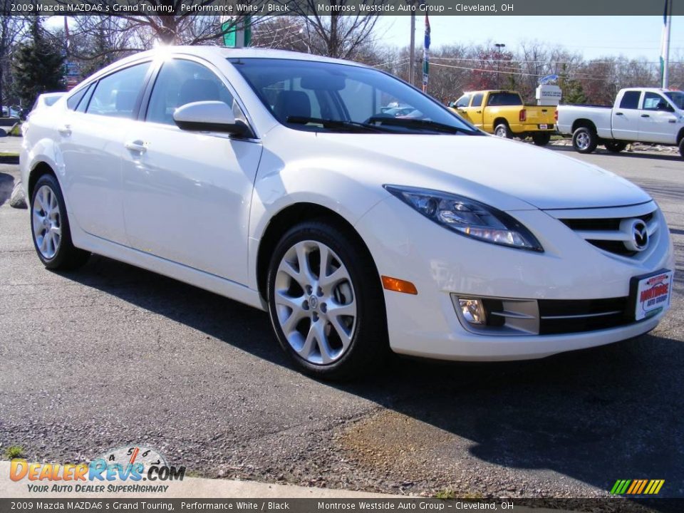 2009 Mazda MAZDA6 s Grand Touring Performance White / Black Photo #7