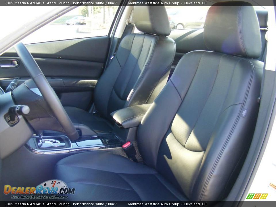 2009 Mazda MAZDA6 s Grand Touring Performance White / Black Photo #9