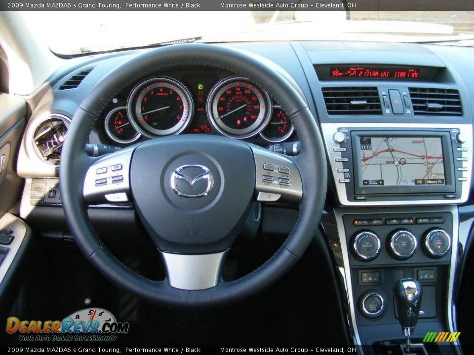 2009 Mazda MAZDA6 s Grand Touring Performance White / Black Photo #15