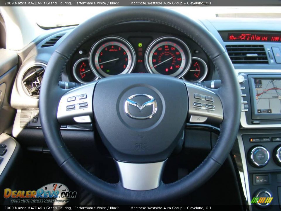 2009 Mazda MAZDA6 s Grand Touring Performance White / Black Photo #16