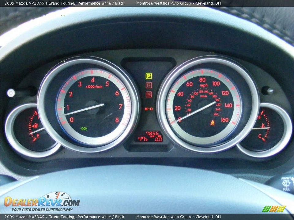2009 Mazda MAZDA6 s Grand Touring Performance White / Black Photo #17