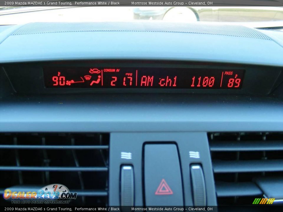 2009 Mazda MAZDA6 s Grand Touring Performance White / Black Photo #20