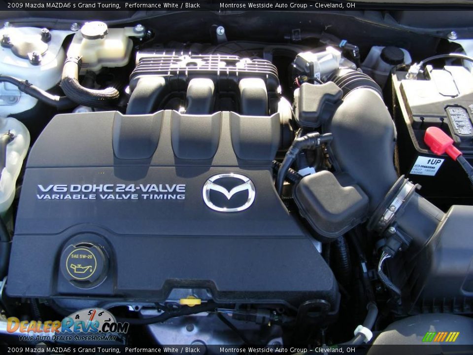 2009 Mazda MAZDA6 s Grand Touring Performance White / Black Photo #31
