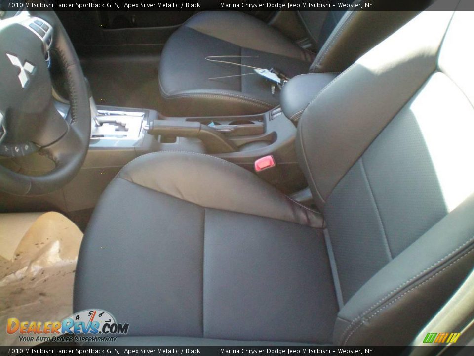 2010 Mitsubishi Lancer Sportback GTS Apex Silver Metallic / Black Photo #2