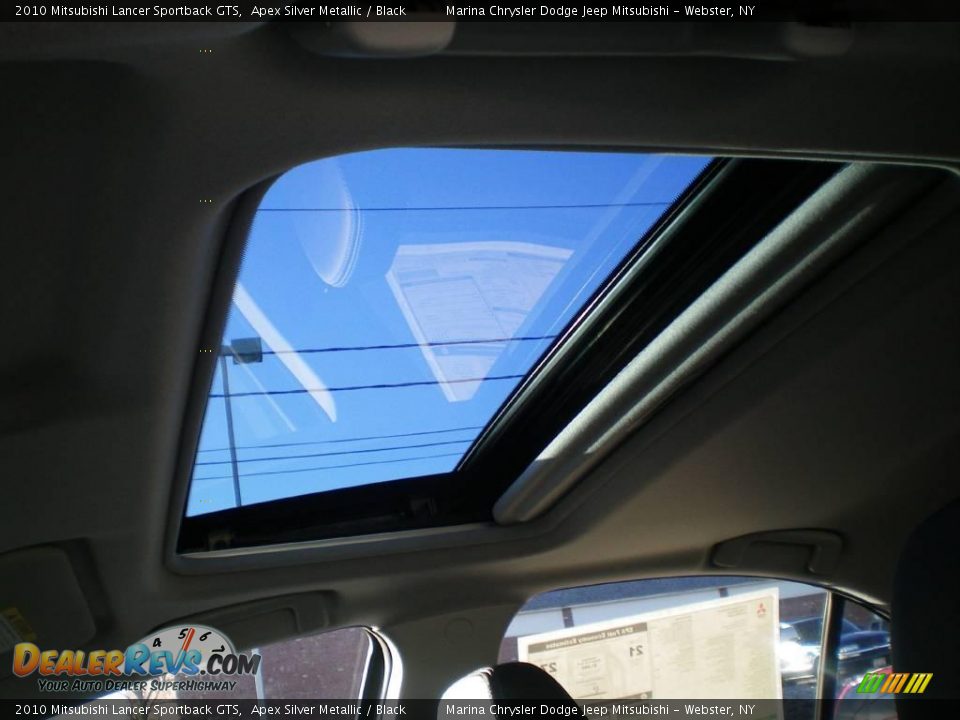 2010 Mitsubishi Lancer Sportback GTS Apex Silver Metallic / Black Photo #4