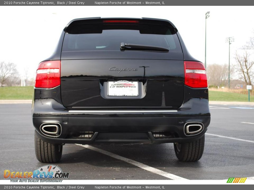 2010 Porsche Cayenne Tiptronic Black / Steel Grey Photo #5