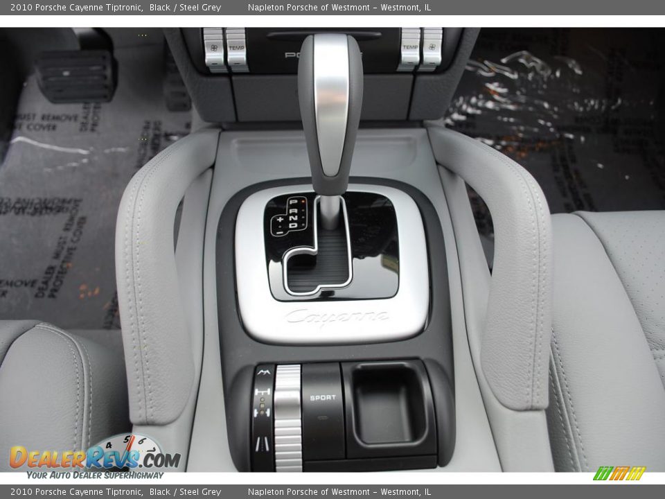 2010 Porsche Cayenne Tiptronic Black / Steel Grey Photo #12
