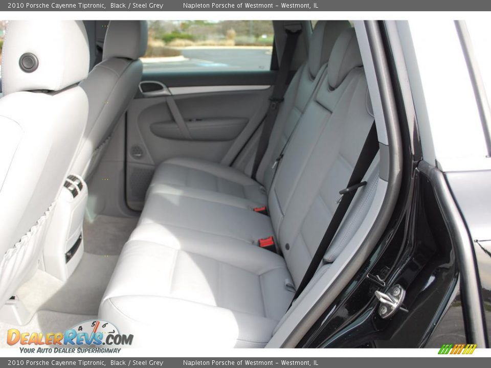 2010 Porsche Cayenne Tiptronic Black / Steel Grey Photo #15