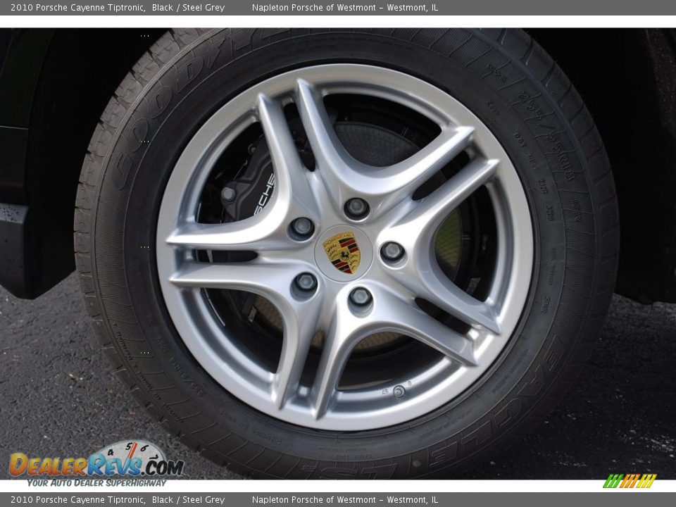 2010 Porsche Cayenne Tiptronic Black / Steel Grey Photo #16