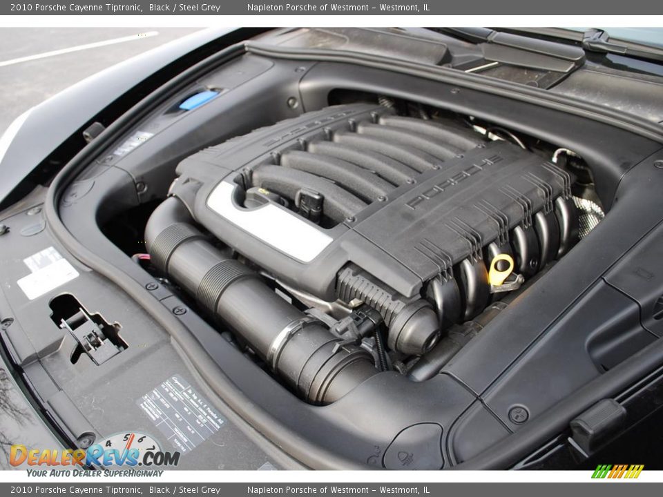 2010 Porsche Cayenne Tiptronic Black / Steel Grey Photo #17