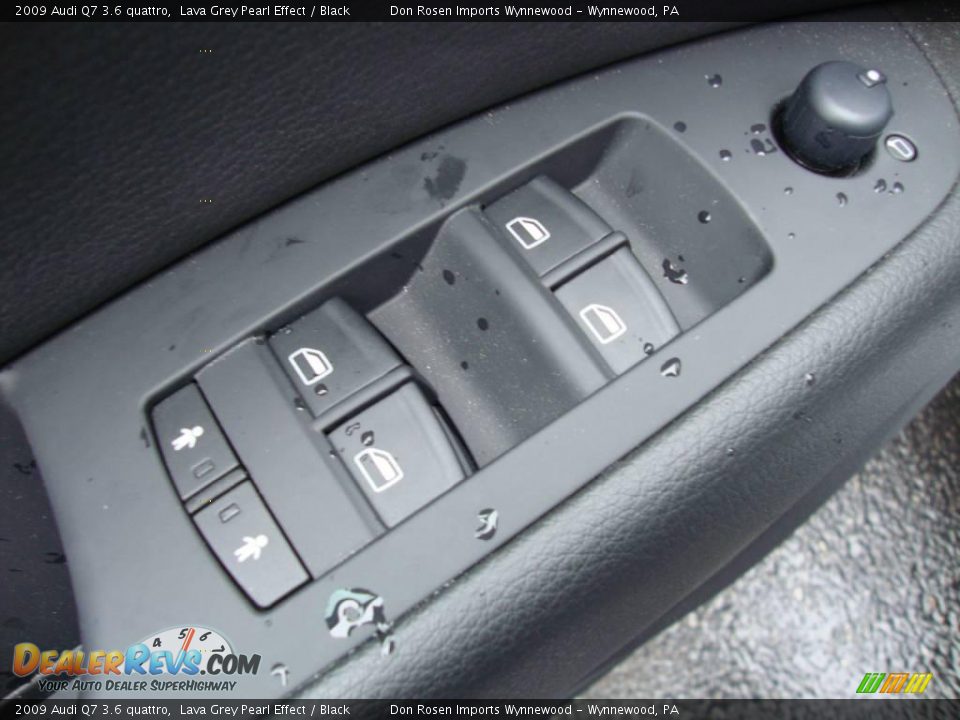 2009 Audi Q7 3.6 quattro Lava Grey Pearl Effect / Black Photo #14