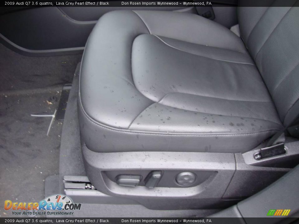 2009 Audi Q7 3.6 quattro Lava Grey Pearl Effect / Black Photo #15