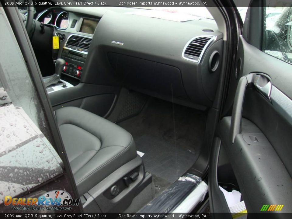 2009 Audi Q7 3.6 quattro Lava Grey Pearl Effect / Black Photo #18