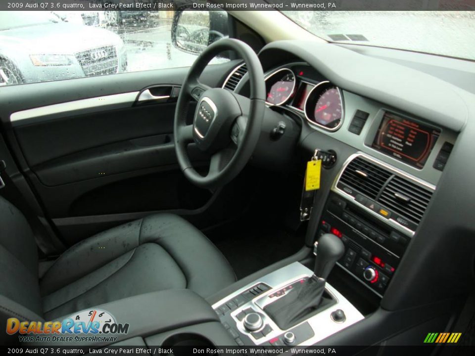 2009 Audi Q7 3.6 quattro Lava Grey Pearl Effect / Black Photo #19