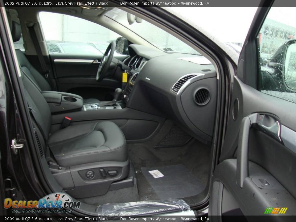 2009 Audi Q7 3.6 quattro Lava Grey Pearl Effect / Black Photo #20