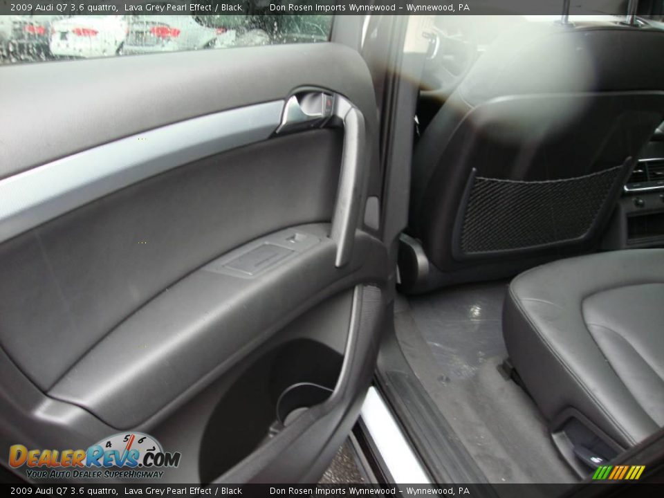 2009 Audi Q7 3.6 quattro Lava Grey Pearl Effect / Black Photo #22