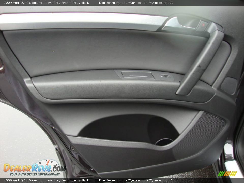 2009 Audi Q7 3.6 quattro Lava Grey Pearl Effect / Black Photo #23
