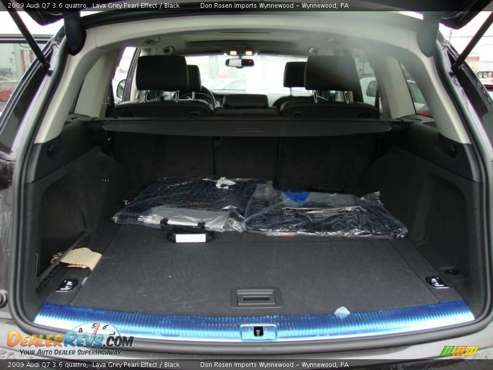 2009 Audi Q7 3.6 quattro Lava Grey Pearl Effect / Black Photo #24