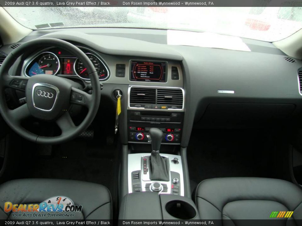 2009 Audi Q7 3.6 quattro Lava Grey Pearl Effect / Black Photo #29