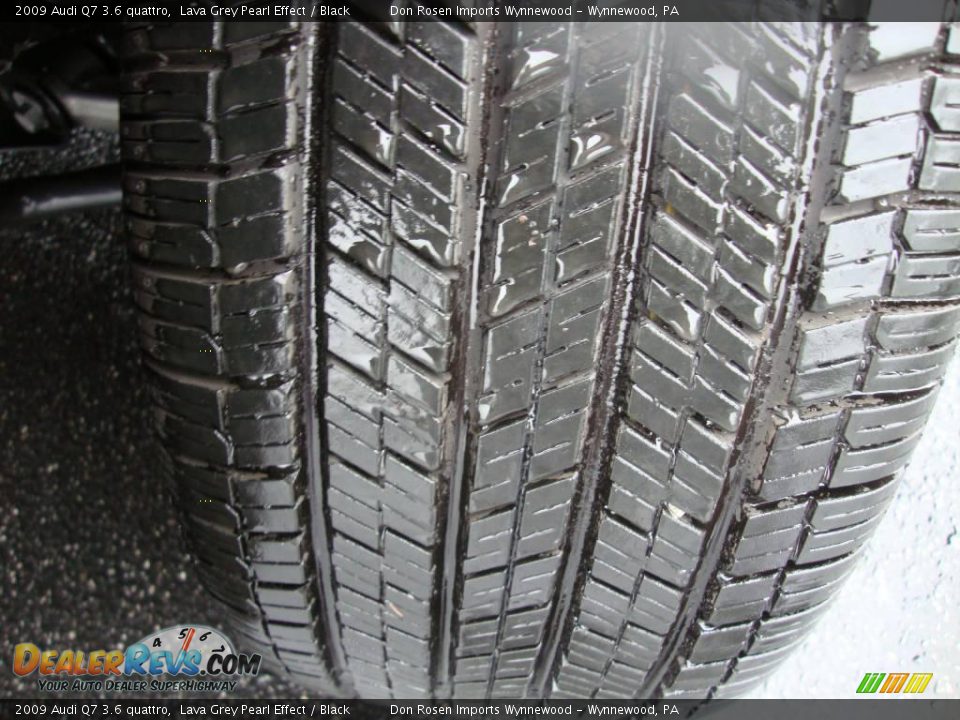2009 Audi Q7 3.6 quattro Lava Grey Pearl Effect / Black Photo #35