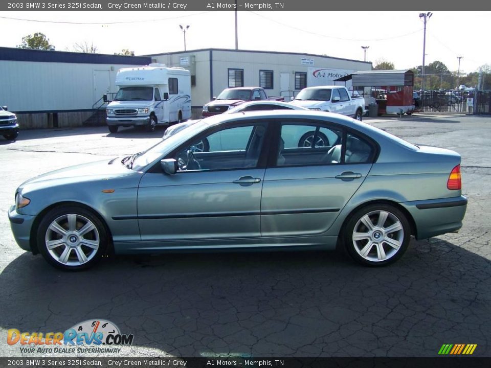 2003 BMW 3 Series 325i Sedan Grey Green Metallic / Grey Photo #1