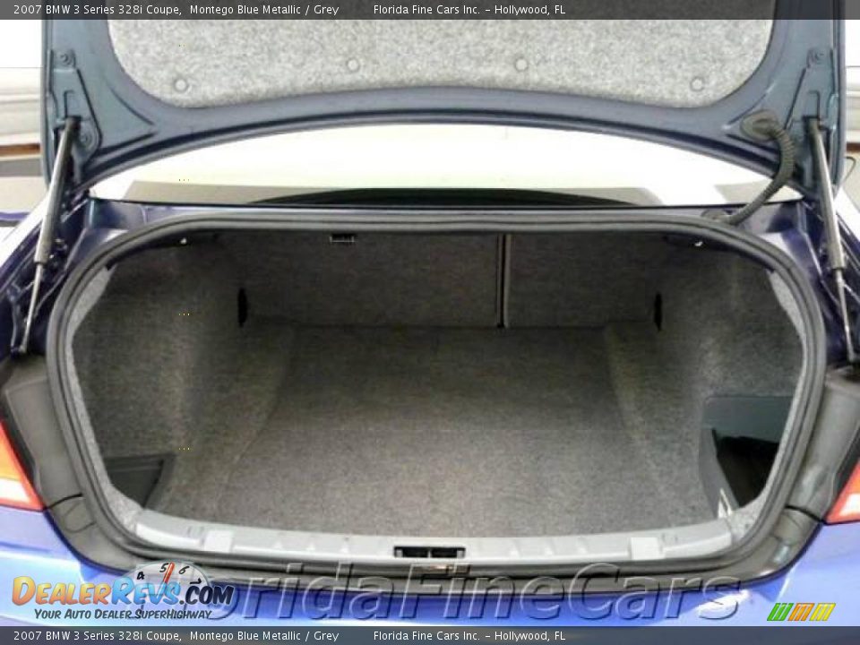 2007 BMW 3 Series 328i Coupe Montego Blue Metallic / Grey Photo #10