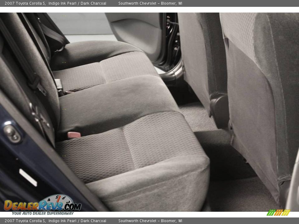 2007 Toyota Corolla S Indigo Ink Pearl / Dark Charcoal Photo #5
