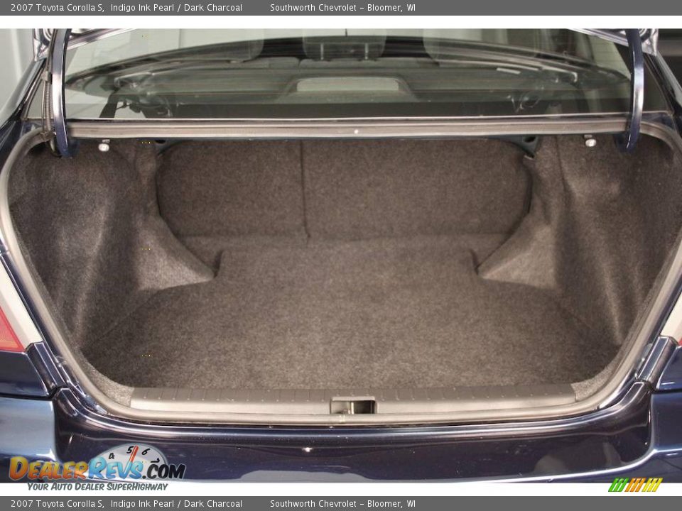 2007 Toyota Corolla S Indigo Ink Pearl / Dark Charcoal Photo #7