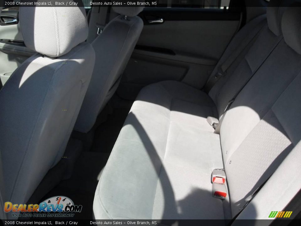 2008 Chevrolet Impala LS Black / Gray Photo #12
