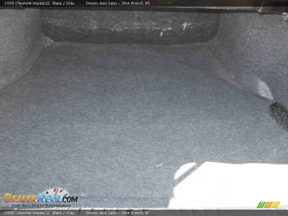 2008 Chevrolet Impala LS Black / Gray Photo #13