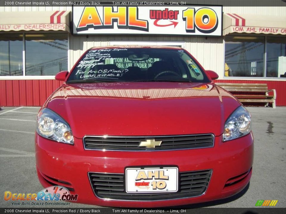 2008 Chevrolet Impala LS Precision Red / Ebony Black Photo #1