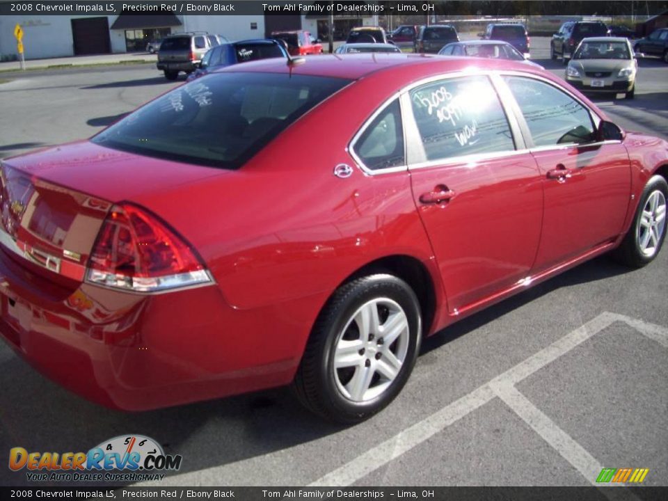 2008 Chevrolet Impala LS Precision Red / Ebony Black Photo #6