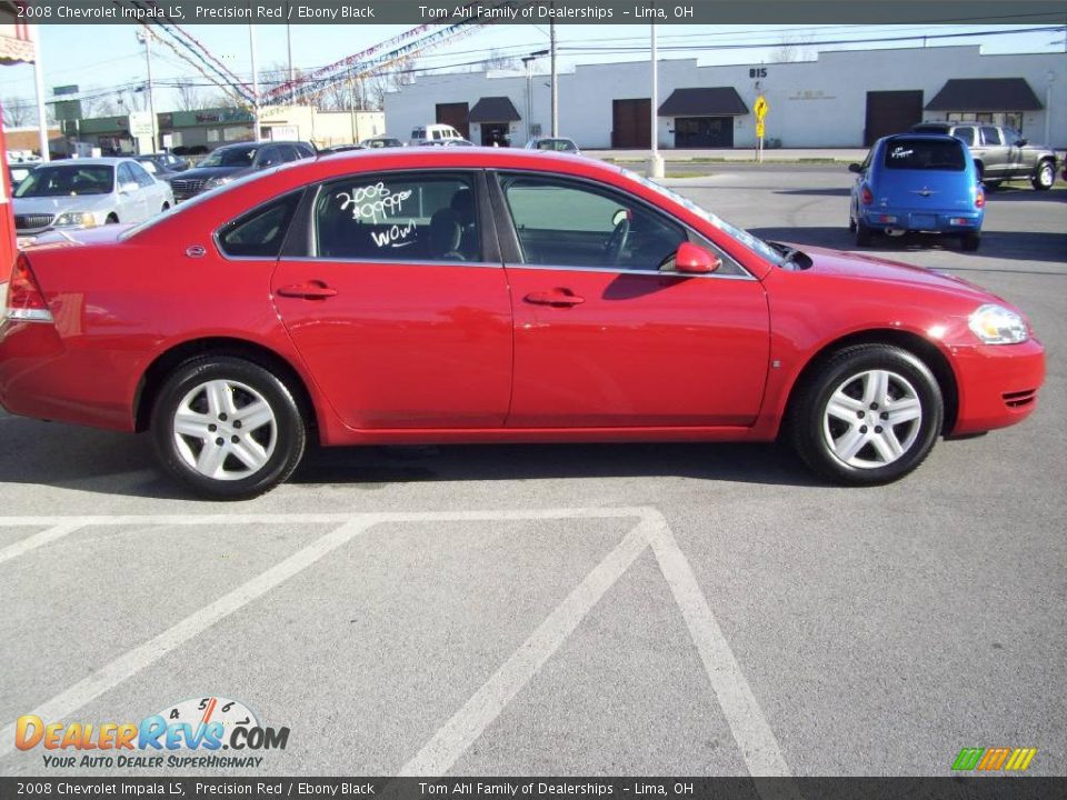 2008 Chevrolet Impala LS Precision Red / Ebony Black Photo #7