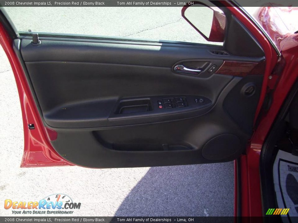 2008 Chevrolet Impala LS Precision Red / Ebony Black Photo #12