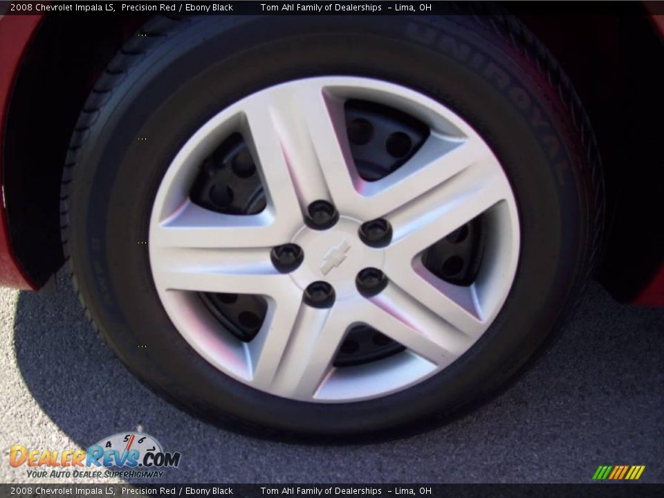 2008 Chevrolet Impala LS Precision Red / Ebony Black Photo #17