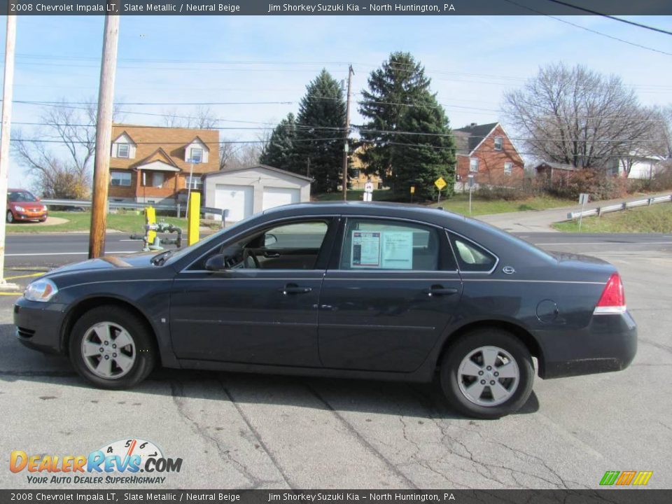 2008 Chevrolet Impala LT Slate Metallic / Neutral Beige Photo #5