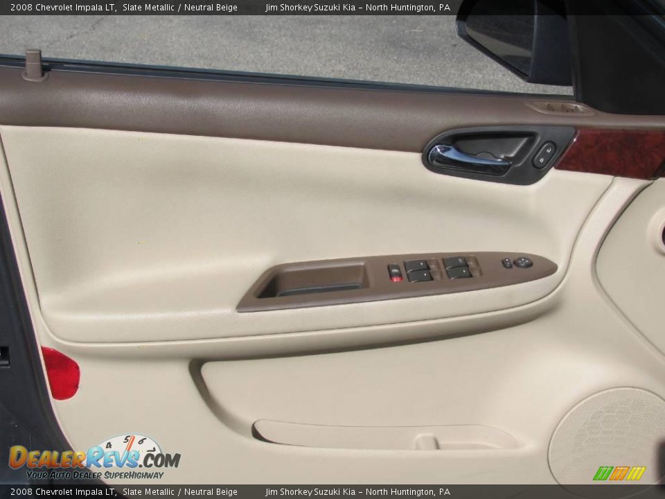 2008 Chevrolet Impala LT Slate Metallic / Neutral Beige Photo #8