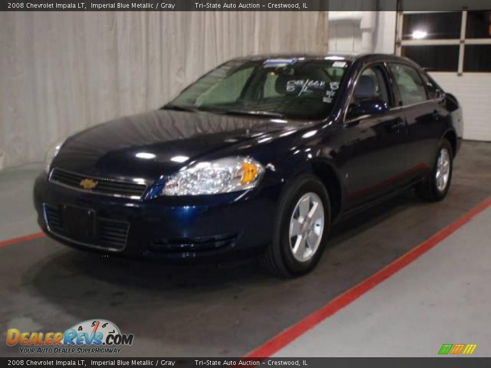 2008 Chevrolet Impala LT Imperial Blue Metallic / Gray Photo #1