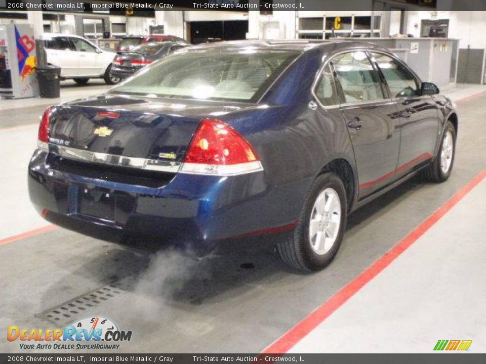 2008 Chevrolet Impala LT Imperial Blue Metallic / Gray Photo #3