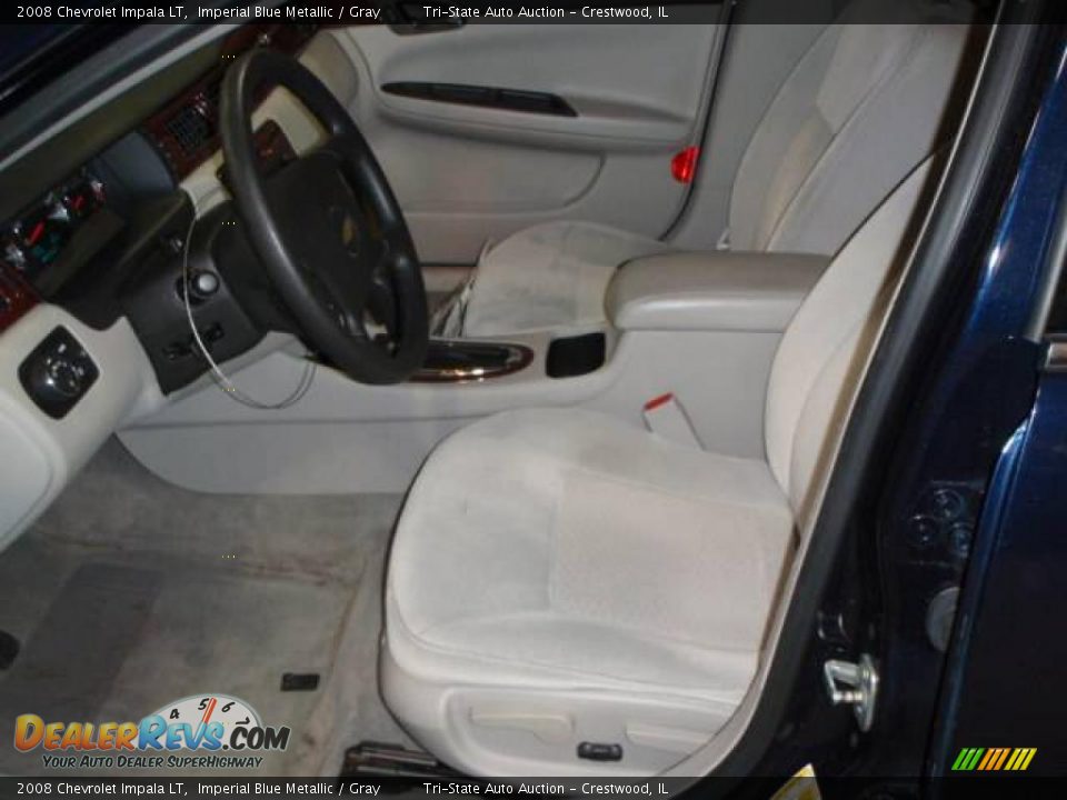 2008 Chevrolet Impala LT Imperial Blue Metallic / Gray Photo #8