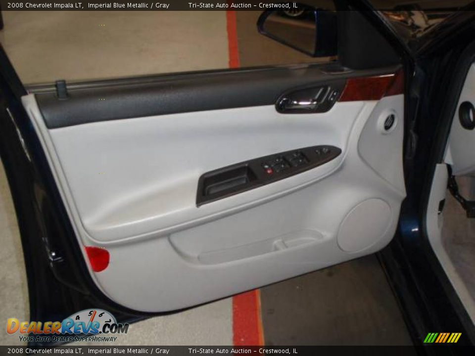 2008 Chevrolet Impala LT Imperial Blue Metallic / Gray Photo #9