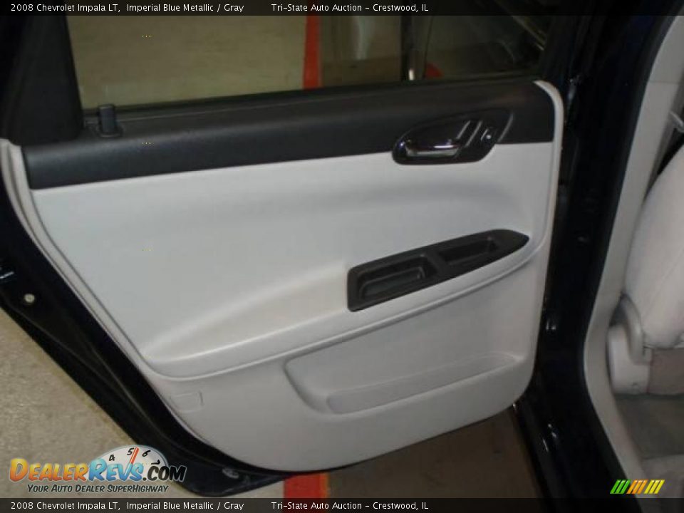2008 Chevrolet Impala LT Imperial Blue Metallic / Gray Photo #11