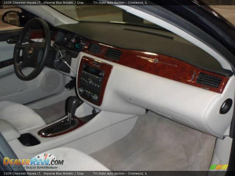 2008 Chevrolet Impala LT Imperial Blue Metallic / Gray Photo #13
