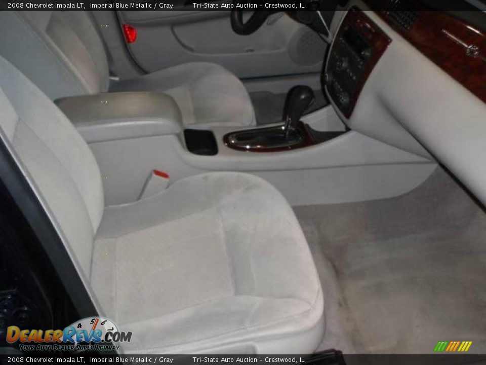 2008 Chevrolet Impala LT Imperial Blue Metallic / Gray Photo #14