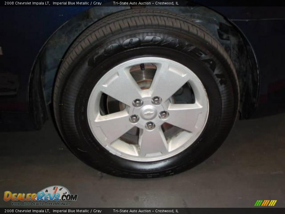 2008 Chevrolet Impala LT Imperial Blue Metallic / Gray Photo #16