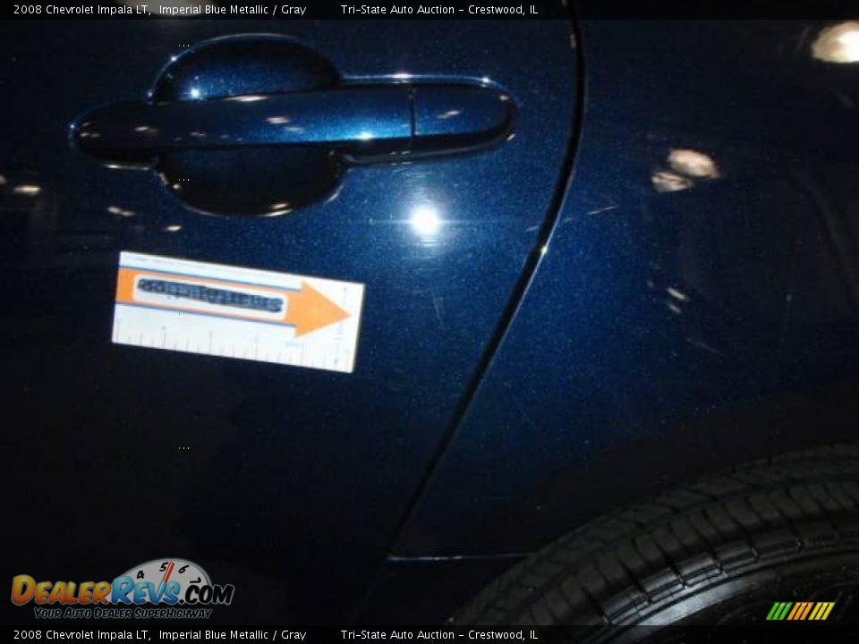 2008 Chevrolet Impala LT Imperial Blue Metallic / Gray Photo #18