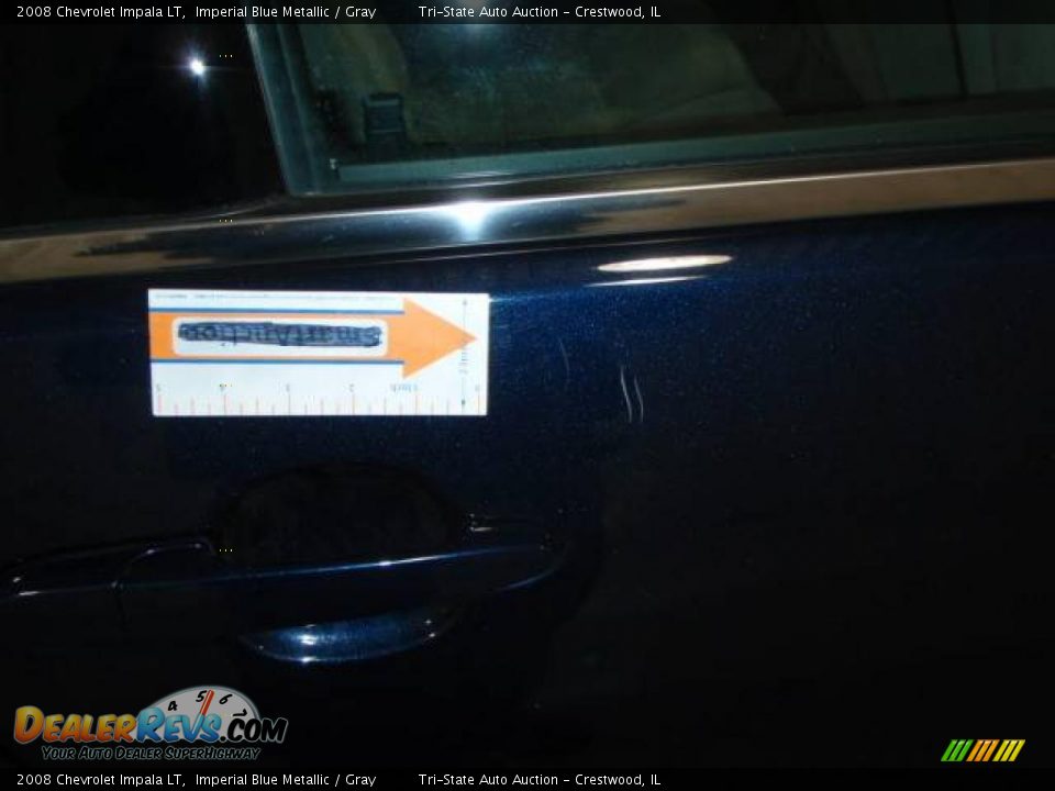 2008 Chevrolet Impala LT Imperial Blue Metallic / Gray Photo #20