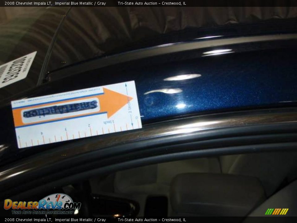 2008 Chevrolet Impala LT Imperial Blue Metallic / Gray Photo #21