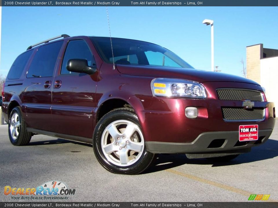 2008 Chevrolet Uplander LT Bordeaux Red Metallic / Medium Gray Photo #1