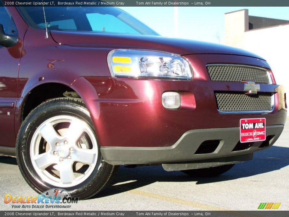2008 Chevrolet Uplander LT Bordeaux Red Metallic / Medium Gray Photo #2